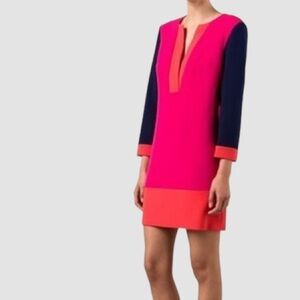 DVF | Millie Colorblock Shift Dress | 8